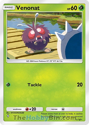 Venonat Genetic Apex One Diamond #016/226
