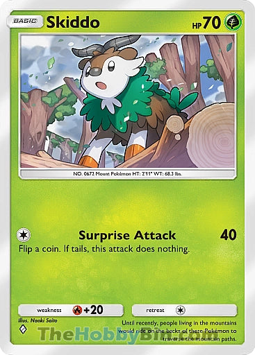 Skiddo Genetic Apex One Diamond #031/226