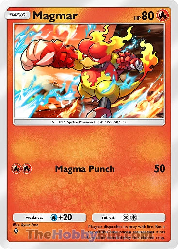 Magmar Genetic Apex One Diamond #044/226