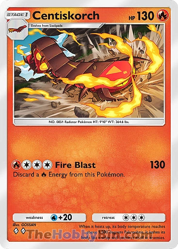 Centiskorch Genetic Apex Two Diamond #052/226