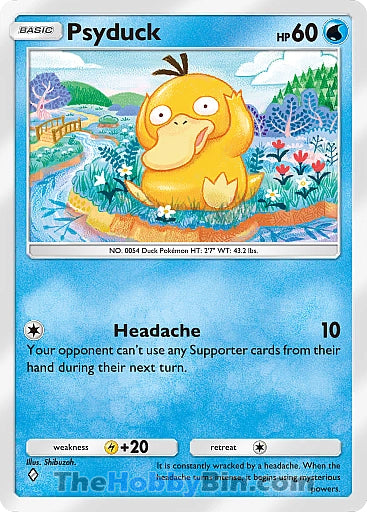 Psyduck Genetic Apex One Diamond #057/226
