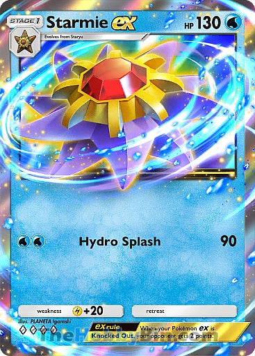 Starmie ex Genetic Apex Four Diamond #076/226