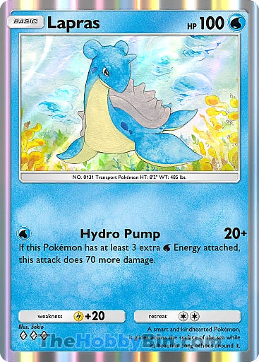 Lapras Genetic Apex Three Diamond #079/226