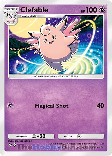 Clefable Genetic Apex Two Diamond #114/226