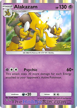 Alakazam Genetic Apex Three Diamond #117/226