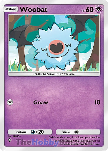 Woobat Genetic Apex One Diamond #133/226