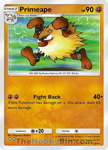 Primeape Genetic Apex Two Diamond #142/226