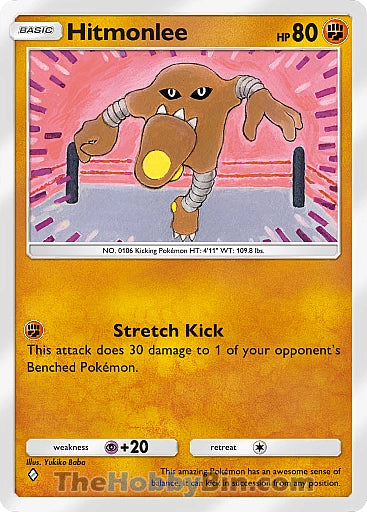 Hitmonlee Genetic Apex One Diamond #154/226