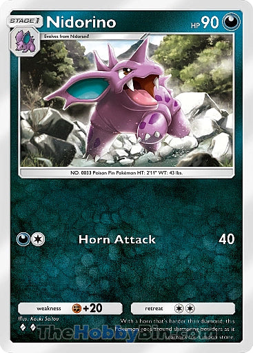 Nidorino Genetic Apex Two Diamond #170/226