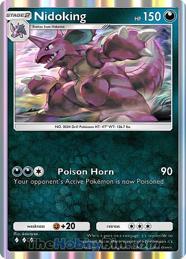 Nidoking Genetic Apex Three Diamond #171/226