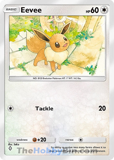 Eevee Genetic Apex One Diamond #208/226