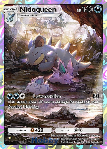 Nidoqueen Genetic Apex One Star #240/226