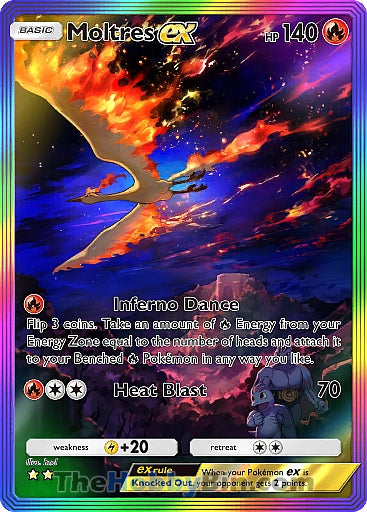 Moltres ex Genetic Apex Two Star #274/226