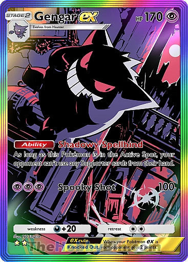 Gengar ex Genetic Apex Two Star #277/226