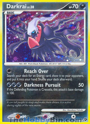 0003 Darkrai Holo Rare Great Encounters