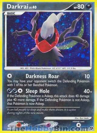 0004 Darkrai Holo Rare Great Encounters