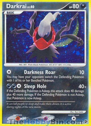 Darkrai Great Encounters Holo Rare #4/106