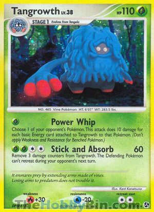 0010 Tangrowth Holo Rare Great Encounters