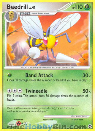 Beedrill #13/106 Rare - Great Encounters Pokemon card