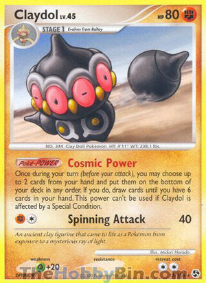 0015 Claydol Rare Great Encounters