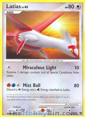 0022 Latias Rare Great Encounters