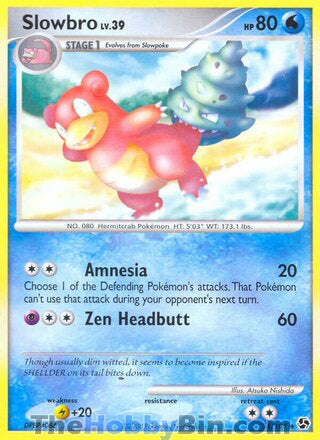 Slowbro #54/106 Uncommon - Great Encounters Pokemon card