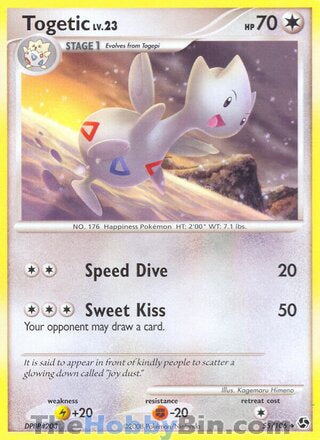 Togetic #55/106 Uncommon - Great Encounters Pokemon card
