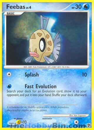 Feebas #67/106 Common - Great Encounters Pokemon card