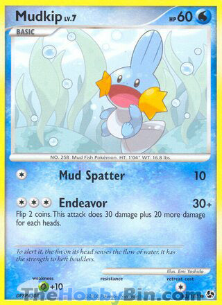 Mudkip #80/106 Common - Great Encounters Pokemon card