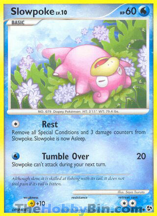 Slowpoke #82/106 Common - Great Encounters Pokemon card