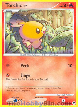 Torchic #89/106 Common - Great Encounters Pokemon card