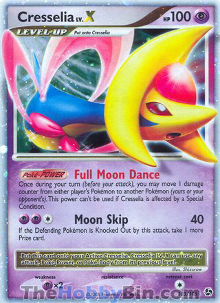 0103 Cresselia LV.X Ultra Rare Great Encounters