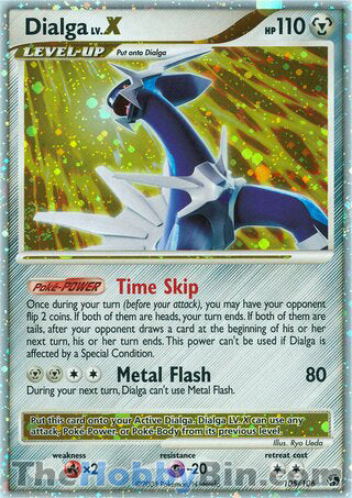 Dialga LV.X Great Encounters Ultra Rare #105/106