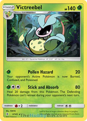 0003 Victreebel Rare Guardians Rising