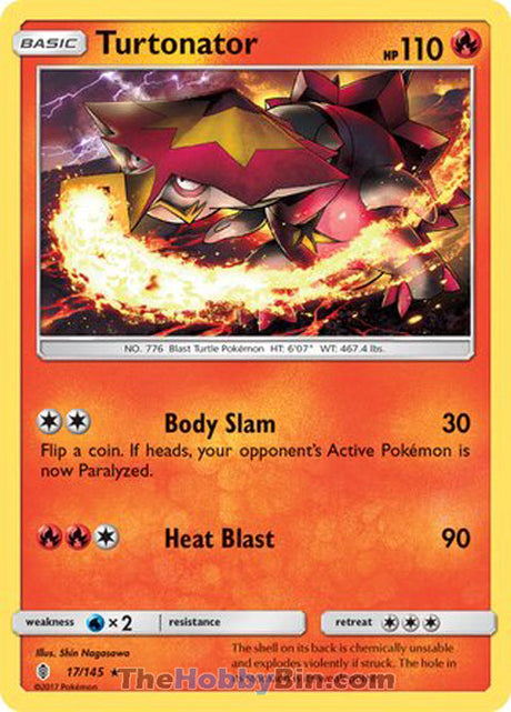 Turtonator Guardians Rising Rare #17/145