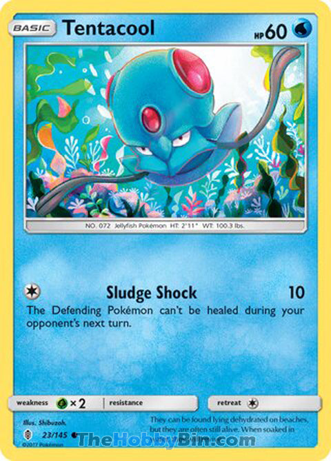 Tentacool Guardians Rising Common #23/145