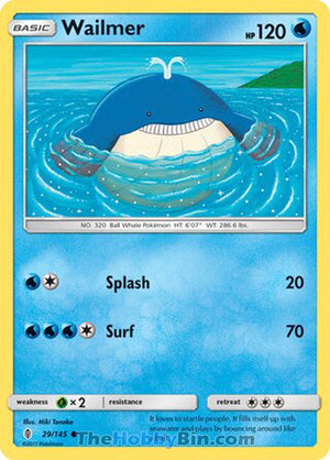 0029 Wailmer Common Guardians Rising