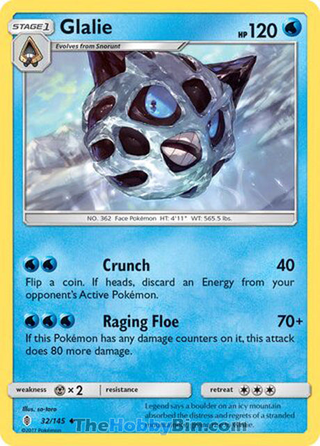 Glalie Guardians Rising Uncommon #32/145