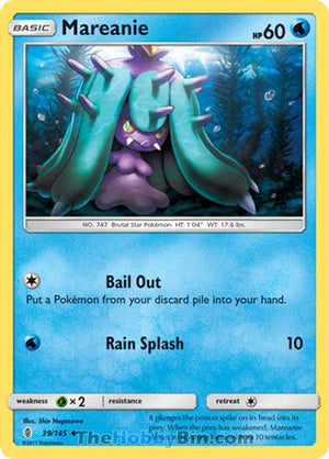 0039 Mareanie Uncommon Guardians Rising