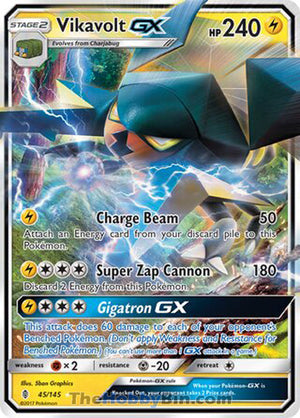 0045 Vikavolt GX Ultra Rare Guardians Rising
