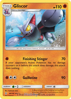 0068 Gliscor Uncommon Guardians Rising
