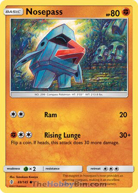 Nosepass Guardians Rising Common #69/145