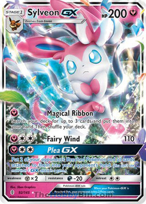 0092 Sylveon GX Ultra Rare Guardians Rising