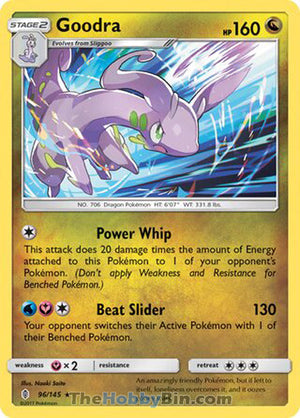 0096 Goodra Holo Rare Guardians Rising