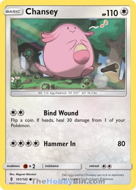 Chansey Guardians Rising Common #101/145