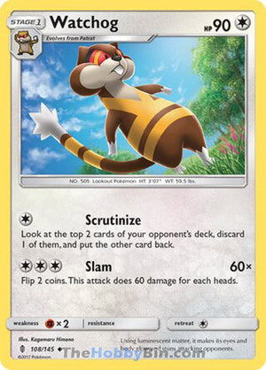 0108 Watchog Uncommon Guardians Rising