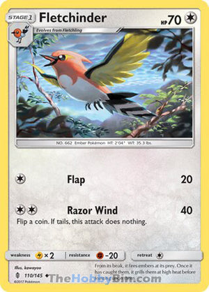 0110 Fletchinder Uncommon Guardians Rising