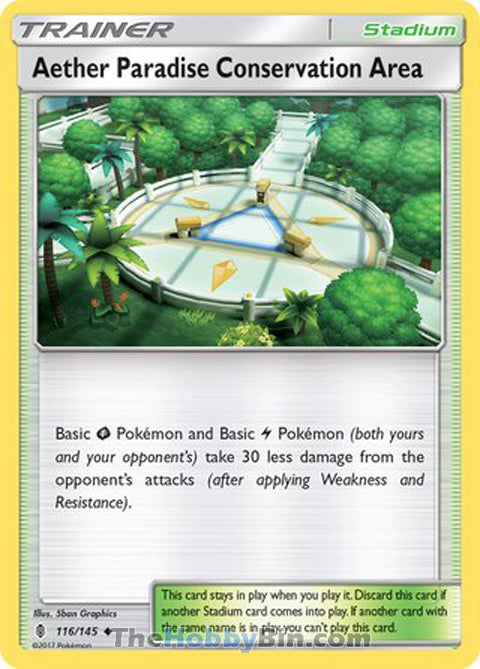 Aether Paradise Conservation Area Guardians Rising Uncommon #116/145