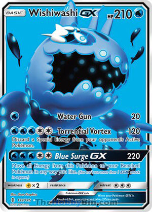 0133 Wishiwashi GX Ultra Rare Guardians Rising