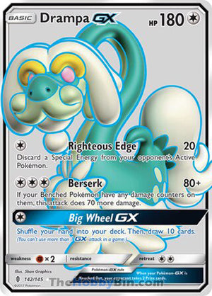 0142 Drampa GX Ultra Rare Guardians Rising
